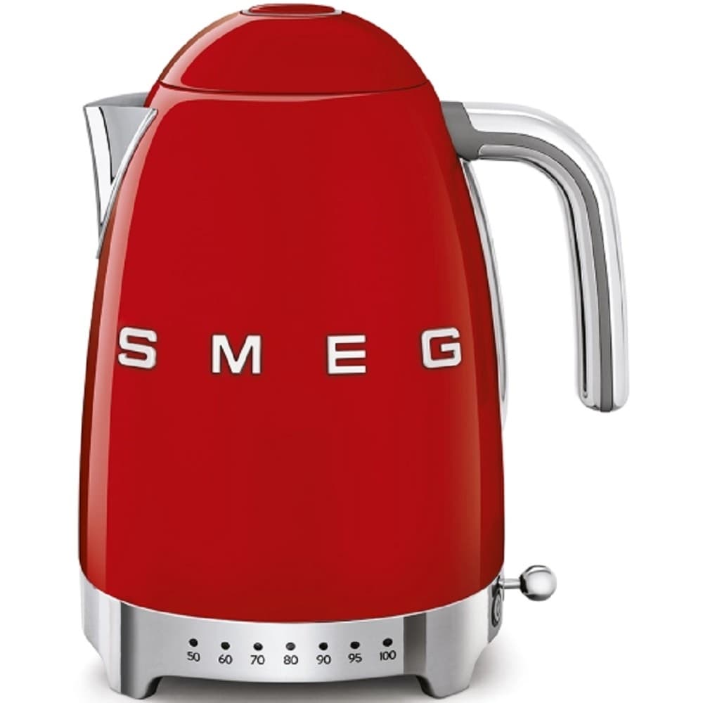 SMEG KLF04RDEU Чайник электрический с регулируемой температурой, красный