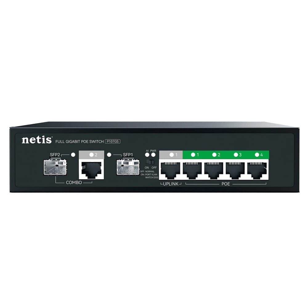 Коммутатор Netis P107GS 7PORT 10/100/1000M POE
