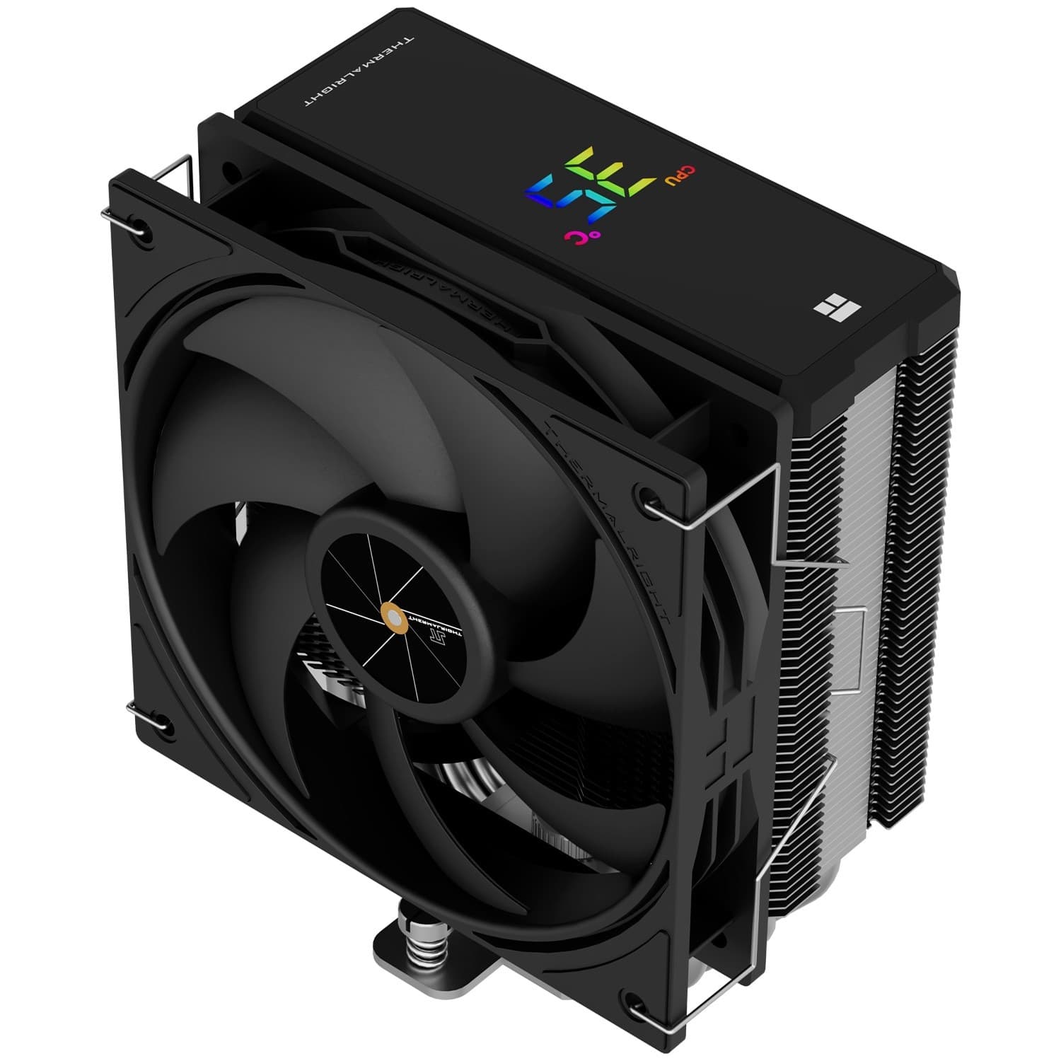Thermalright Кулер Assassin X 120 R Digital Black LGA115X/1200/1700/1851 (120mm PWM Fan, 4 тепл. трубки 6мм) / TRAX120RDB