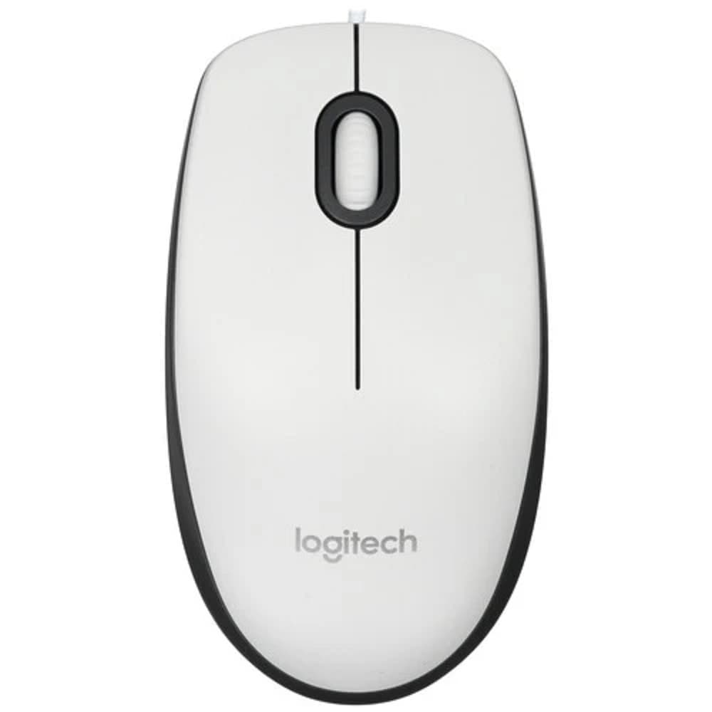 910-005004/910-006764 Мышь Logitech M100 USB White