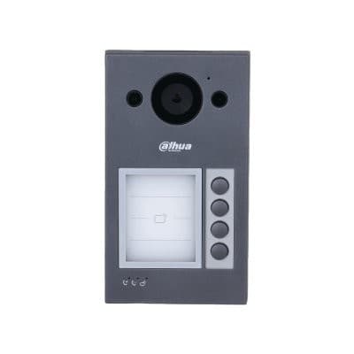 DAHUA DHI-VTO3311Q-WP Вызывная WIFI панель с разрешением камеры 2мп и CMOS сенсором, IP65, IK08, Поддержка режима "Ночь" и голосового оповещения, питание DC 12V, PoE