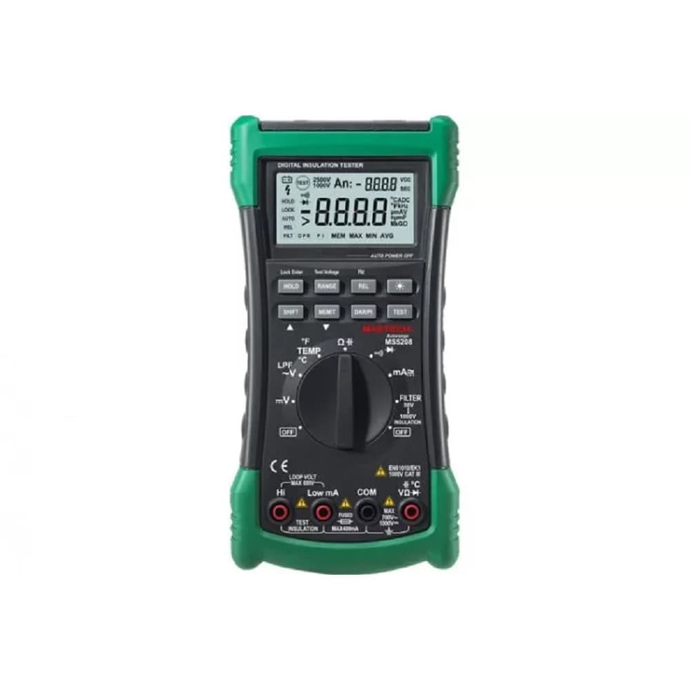 Mastech (13-2108) Профессиональный мультиметр - измеритель сопротивления изоляции MS5208