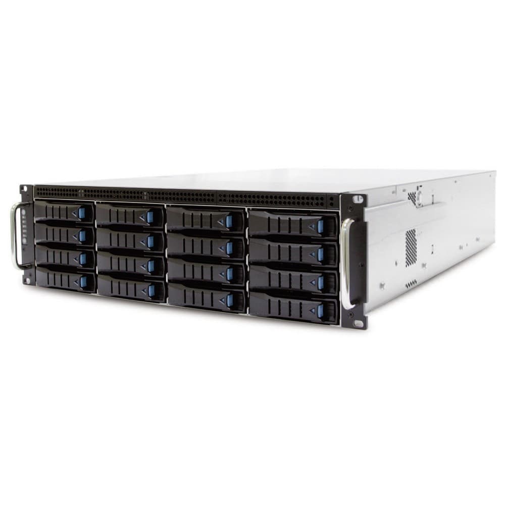 XE1-3ET00-11 RSC-3ET, 3U 16x 3.5" hot-swap bays, tool-less 3.5" and 2.5" HDD tray, 800W CRPS redundant power supply, 4x 2.5" internal SSD top plate, 2x 2.5" hot-swap OS, rail, 3U16 SAS 12G