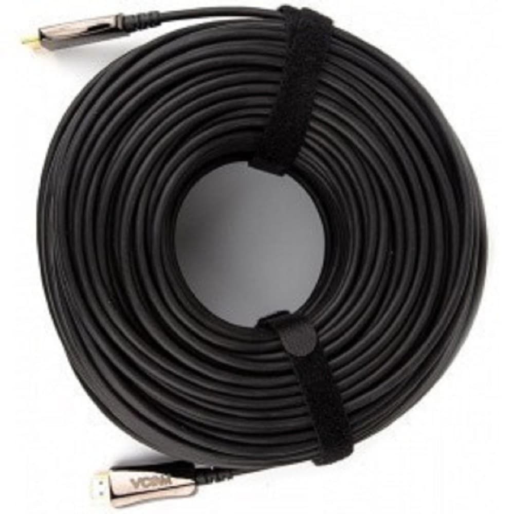 VCOM D3742A-80M Активный оптический кабель HDMI 19M/M,ver. 2.0, 4K@60 Hz 80m VCOM <D3742A-80M>