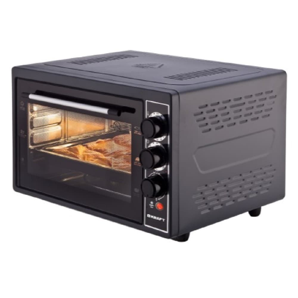 KRAFT KF-MO 3804 RKBL Мини-печь, 38 л, черный