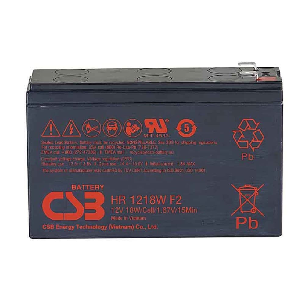 CSB Батарея HR1218W (12V 18W) клеммы F2