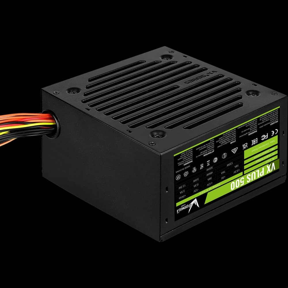Блок питания Aerocool ATX 500W VX PLUS 500W (20+4pin) 120mm fan 3xSATA RTL