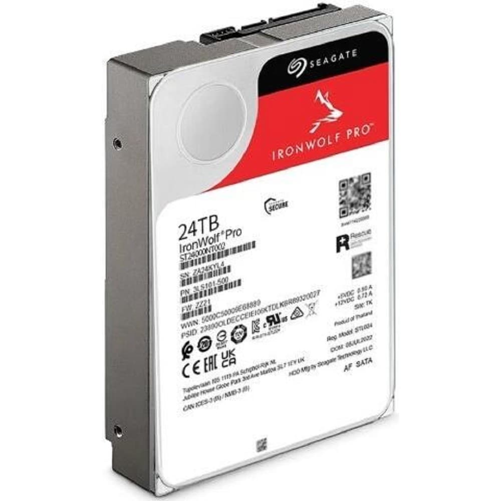 24TB Seagate Ironwolf Pro (ST24000NT002)