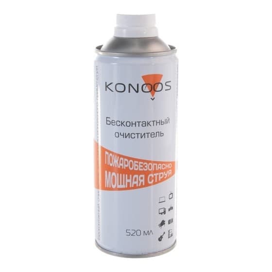 Konoos KAD-520F Профессиональный бесконтактный очиститель, огнебезопасный, 520 мл (воздух не возим)