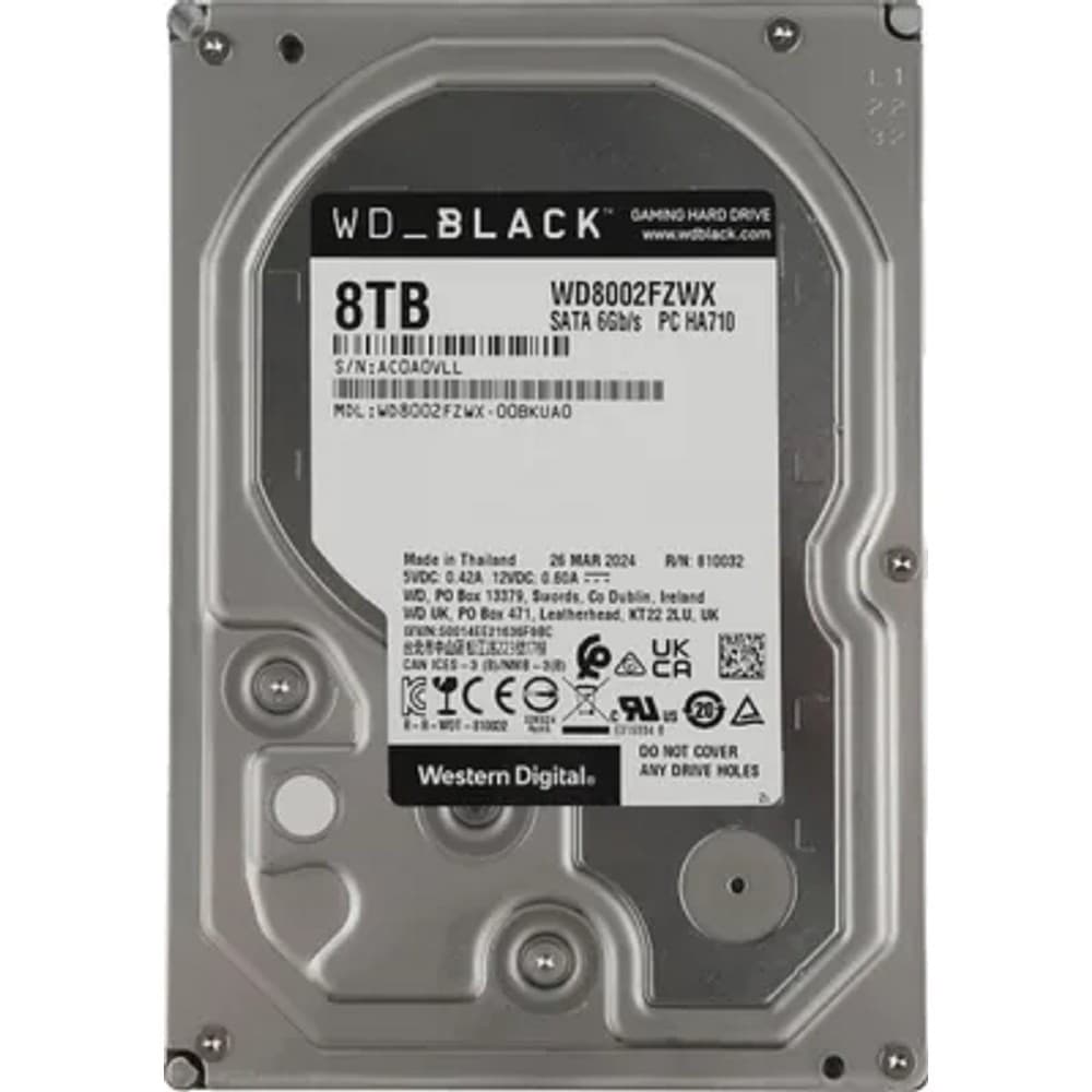 8TB WD Black (WD8002FZWX)
