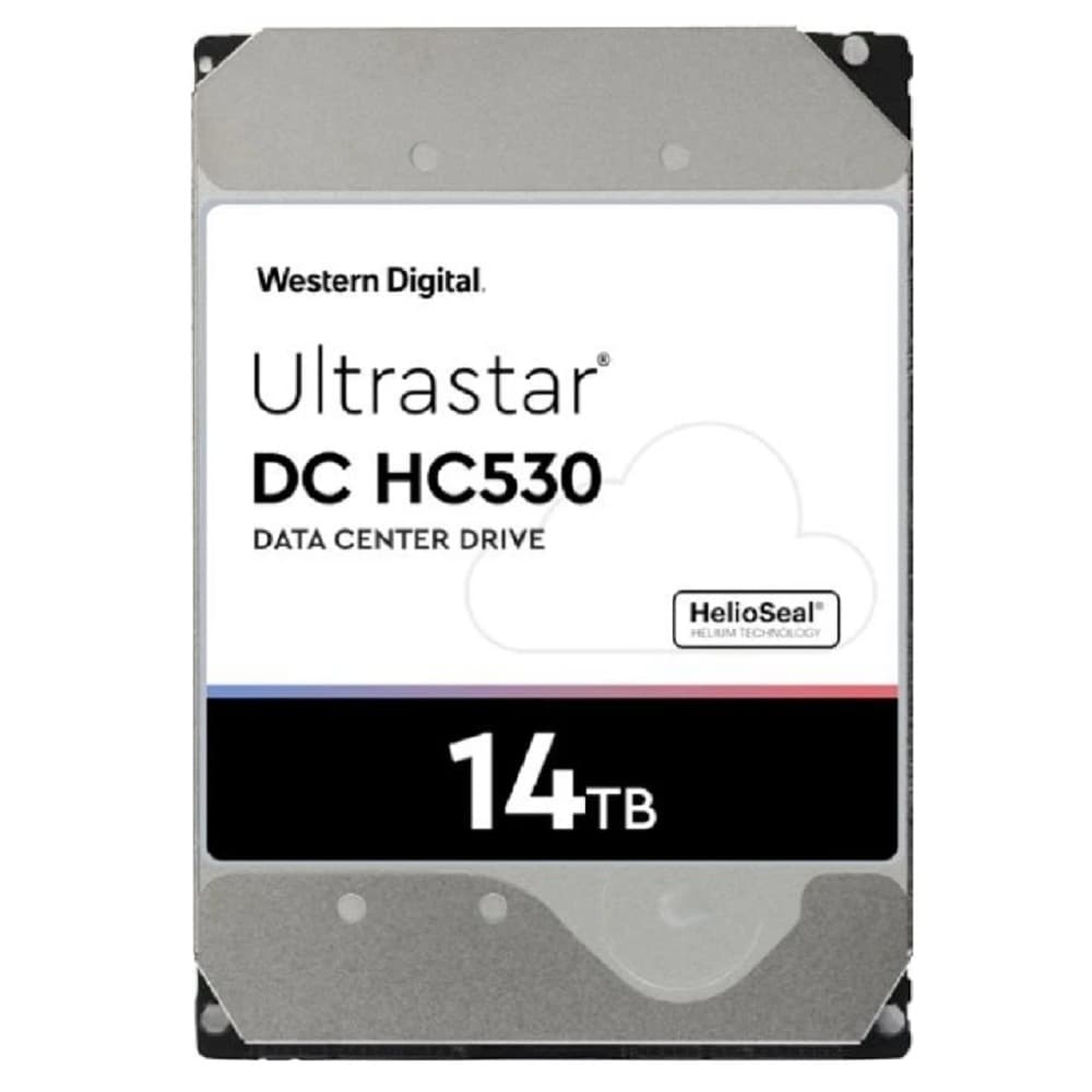 HDD HGST SATA Server 14Tb Ultrastar DC HC530 7200 6Gb/s 512MB WUH721414ALE6L0