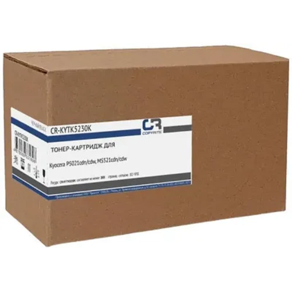 Картридж лазерный CopyRite CR-KYTK5230K TK-5230K черный (2600стр.) для Kyocera P5021cdn/cdw/M5521cdn