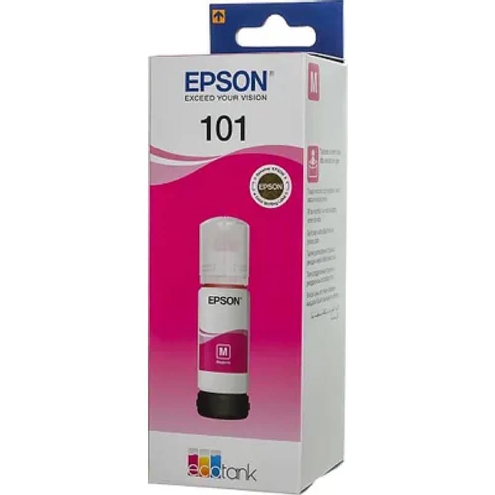 EPSON C13T03V34A Контейнер 101 с пурпурными чернилами для L4150/L4160/L6160/L6170/L6190, L6290 70 мл.