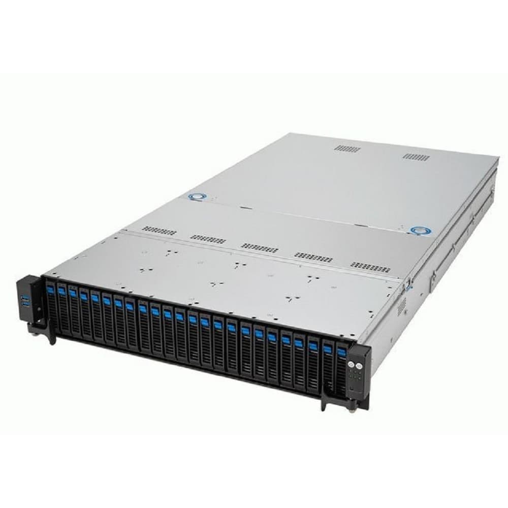 Серверная платформа 2U ASUS RS521A-E12-RS24U/1G/2kW/16NVMe/FAN/RH/OCP/GPU (SP5, 24*DDR5, 24*2,5" SAS/SATA/NVMe, 3*PCIe, 4*USB 3.2)