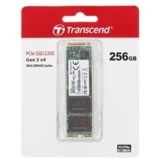 SSD 256GB Transcend M.2 2280, PCIe Gen3x4, M-Key, 3D Nand TS256GMTE220S