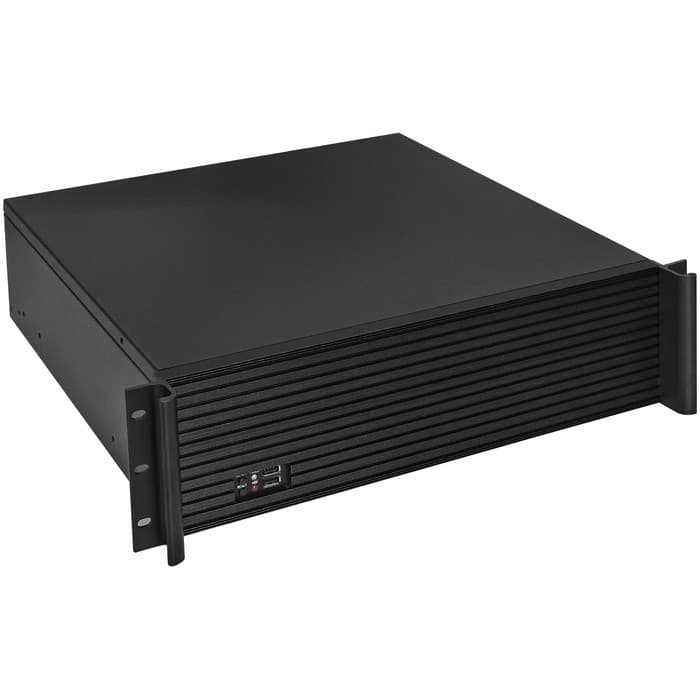 Exegate EX292700RUS Серверный корпус ExeGate Pro 3U450-08 <RM 19", высота 3U, глубина 450, БП 1200ADS, USB>