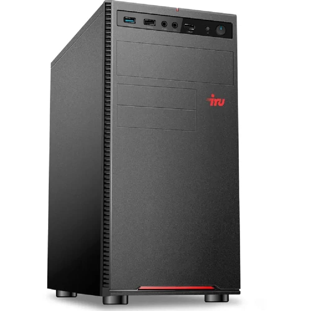 IRU Planio 310H6SEV MT i3 12100 (3.3) 8Gb SSD256Gb UHDG 730 FreeDOS GbitEth 400W черный (RUS)