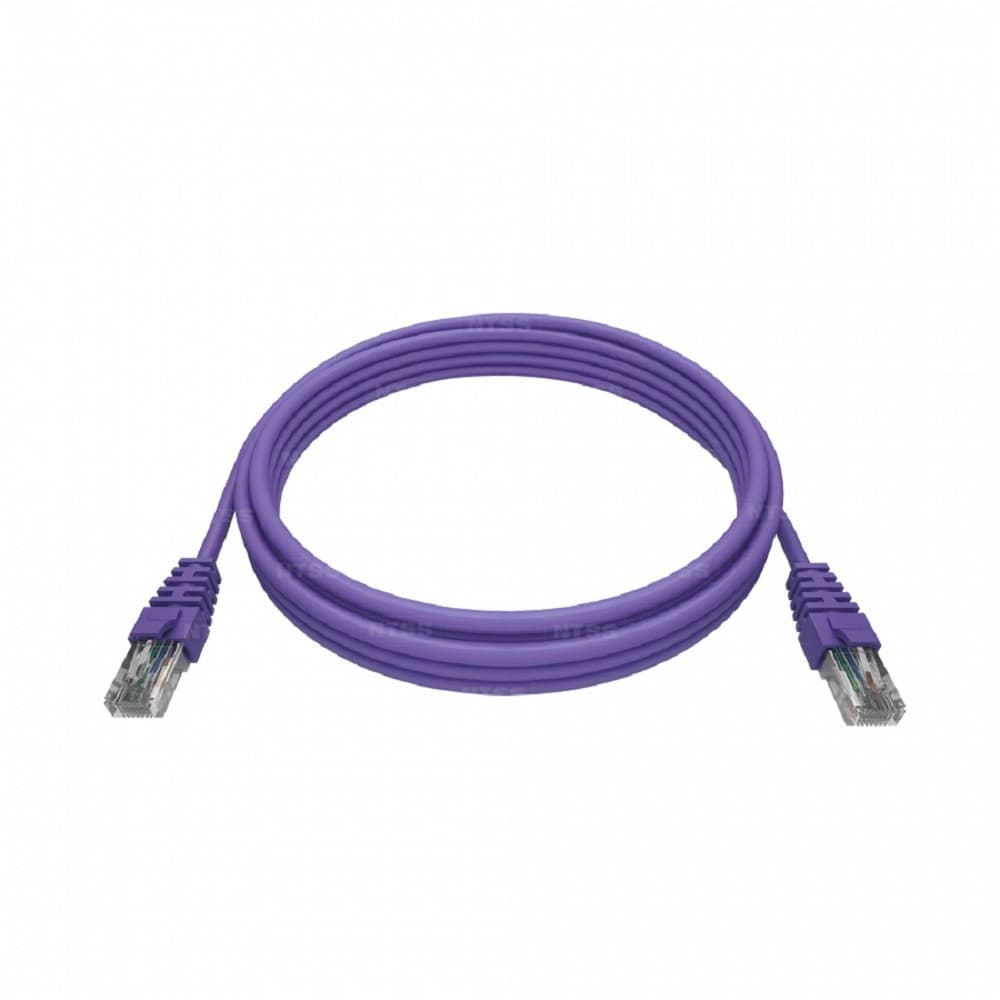 NTSS Патч-корд NTSS PREMIUM 2xRJ45/8P8C, T568B UTP 28 AWG CAT6 LSZH 1 метр, лиловый NTSS-PC-PM-UTP28-RJ45-6-1.0-LSZH-LL