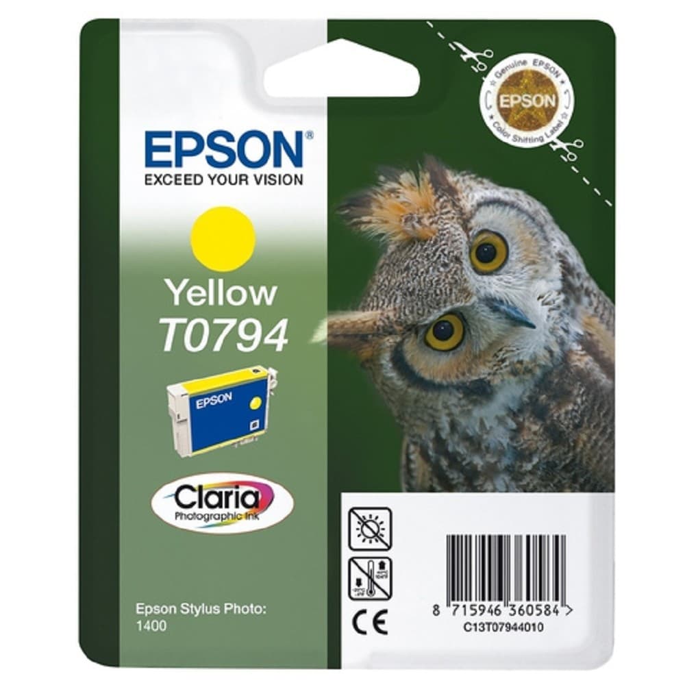 EPSON C13T07944010 T0794 Картридж желтый повышенной ёмкости для P50/PX660 , {cons ink}