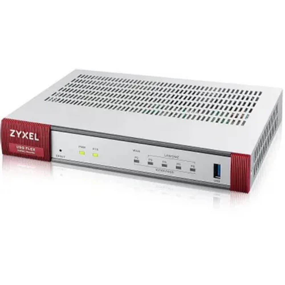 Межсетевой экран/ Межсетевой экран и Wi-Fi контроллер Zyxel USG FLEX 100 с подписками на 1 год (AS,AV,CF,IDP, SecuReporter), 1xWAN GE, 1xOPT GE (LAN/WAN), 3xLAN/DMZ GE, 1xUSB3.0, AP Controller (8/24)