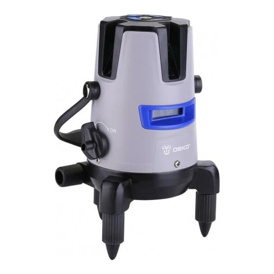 Уровень лазерный самовыравнивающийся в кейсе DEKO LL57 PRO SET 2 PREMIUM со штативом 1 м