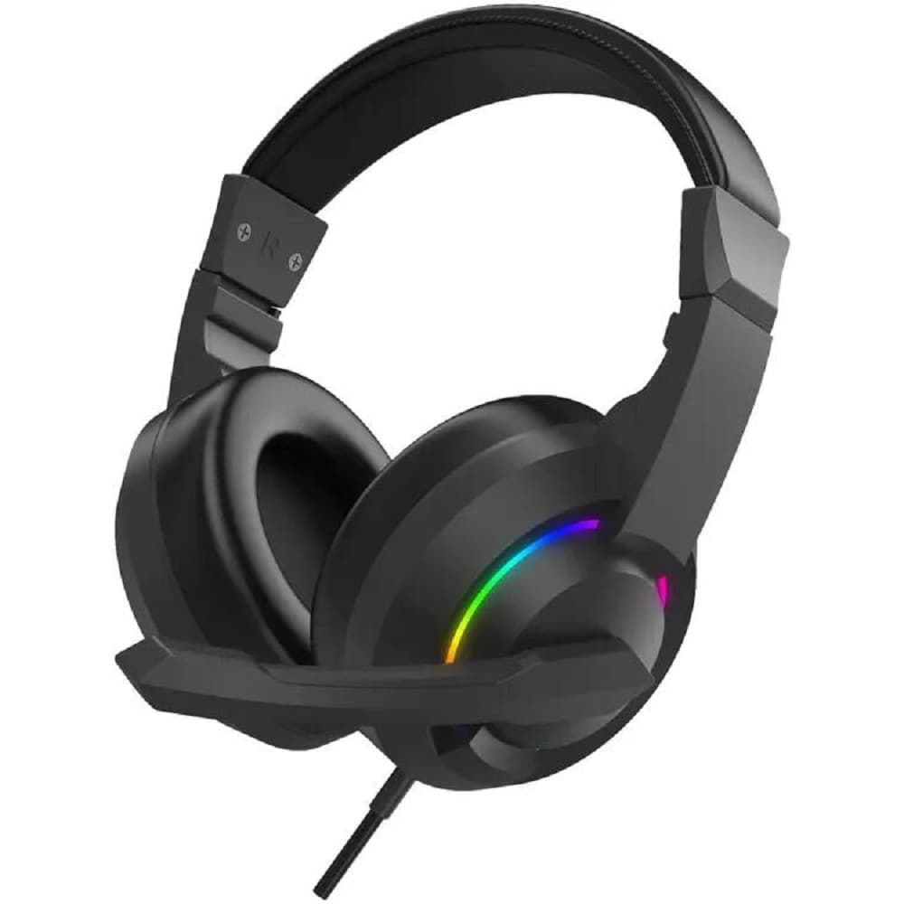 Oklick Наушники с микрофоном Оклик HS-L315G черный 1.8м накладные USB