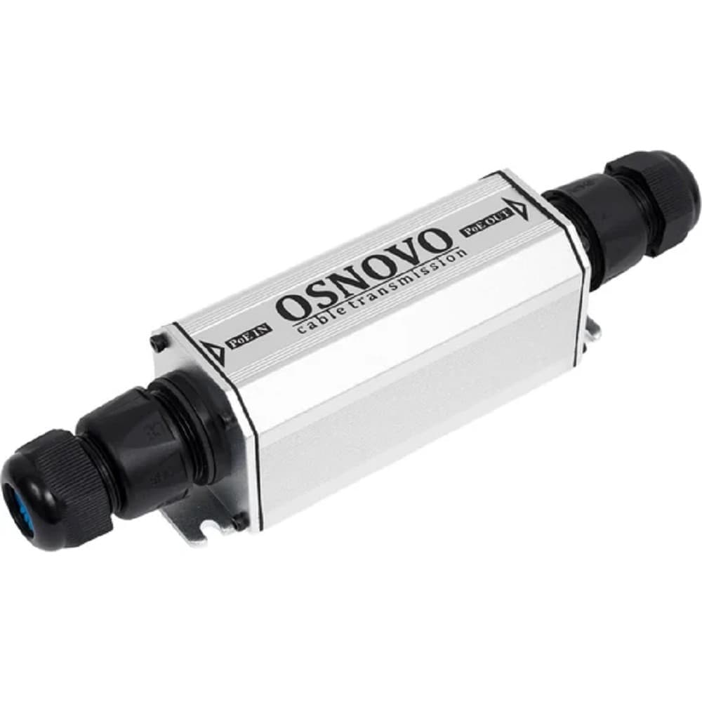 E-PoE/1GW Уличный PoE удлинитель 10M/100M/1000M Gigabit Ethernet до 500м (до 22W).