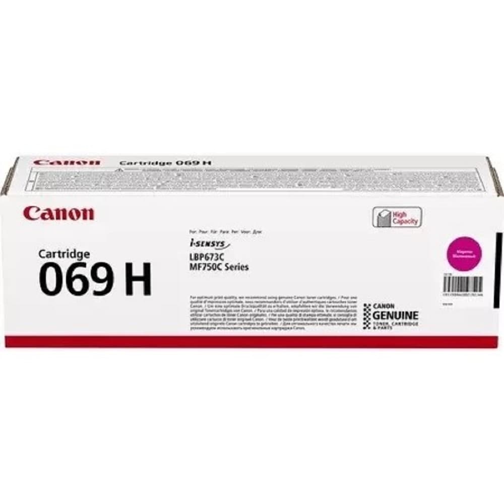 Canon Тонер-картридж CRG 069 H M, 5096C002, 5500 стр 5096C002/5096C001