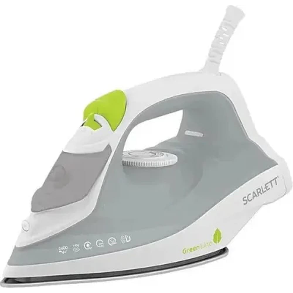 Утюг Scarlett SC-SI30K60, 2400Вт, белый/серый