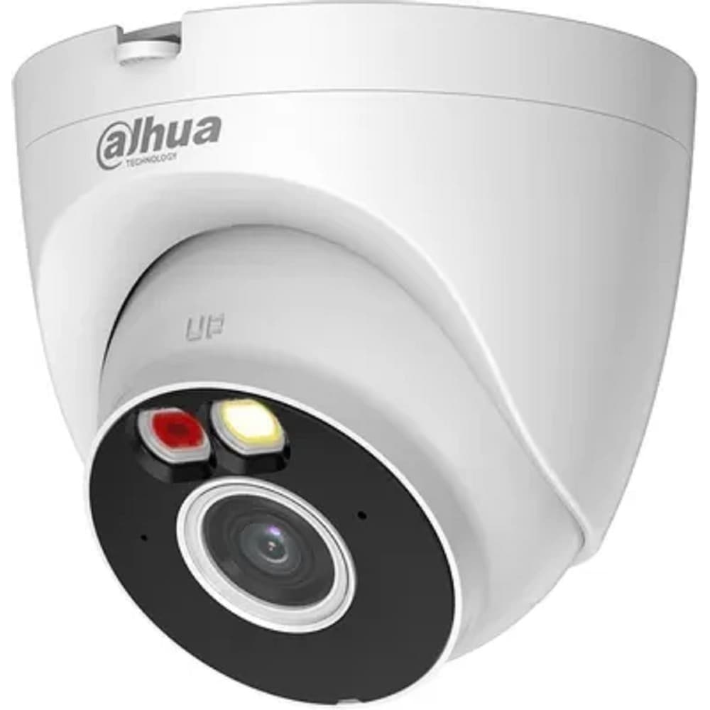 DAHUA DH-IPC-T5AP-IL-0280B Уличная купольная IP-видеокамера с ИК-подсветкой до 30м и LED-подсветкой до 30м и Wi-Fi 5Мп; 1/2.7” CMOS; 2.8мм IP67 металл, пластик