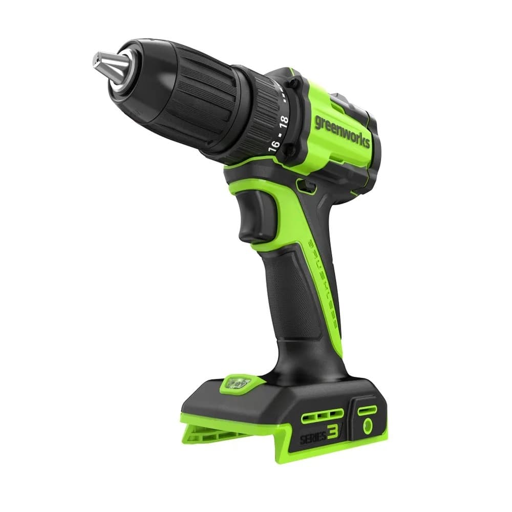 Дрель-шуруповерт Greenworks DD345 аккум. патрон:быстрозажимной