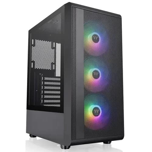 Компьютерный корпус Thermaltake S200 TG ARGB Black без Б/П