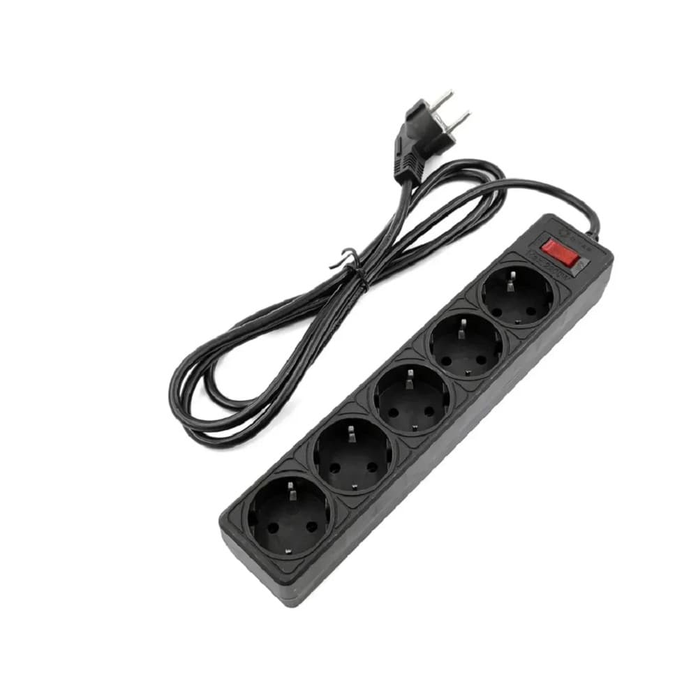 5bites Сетевой фильтр GARDA SP5B-510 5S / 3*0.75MM2 / 1M / BLACK