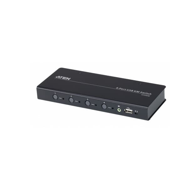 4-портовый USB КМ-переключатель с функцией Boundless Switching (кабели включены)/ 4-Port USB Boundless KM Switch