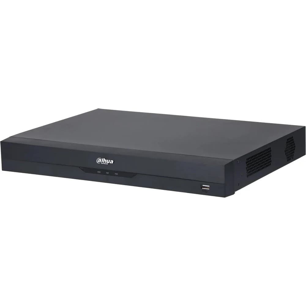 DAHUA DHI-NVR5208-EI2 8-канальный IP-видеорегистратор до 448Мбит/с; 2 SATA III до 20Тбайт; : 1 HDMI (8K), 1 VGA; 1 RJ45 1000Мбит/с; тревожные вх./вых.: 4/2