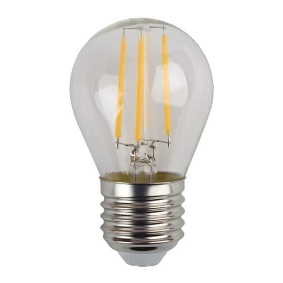 ЭРА Б0047015 F-LED P45-11W-840-E27 Лампа ЭРА (филамент, шар, 11Вт, нейтр, E27)