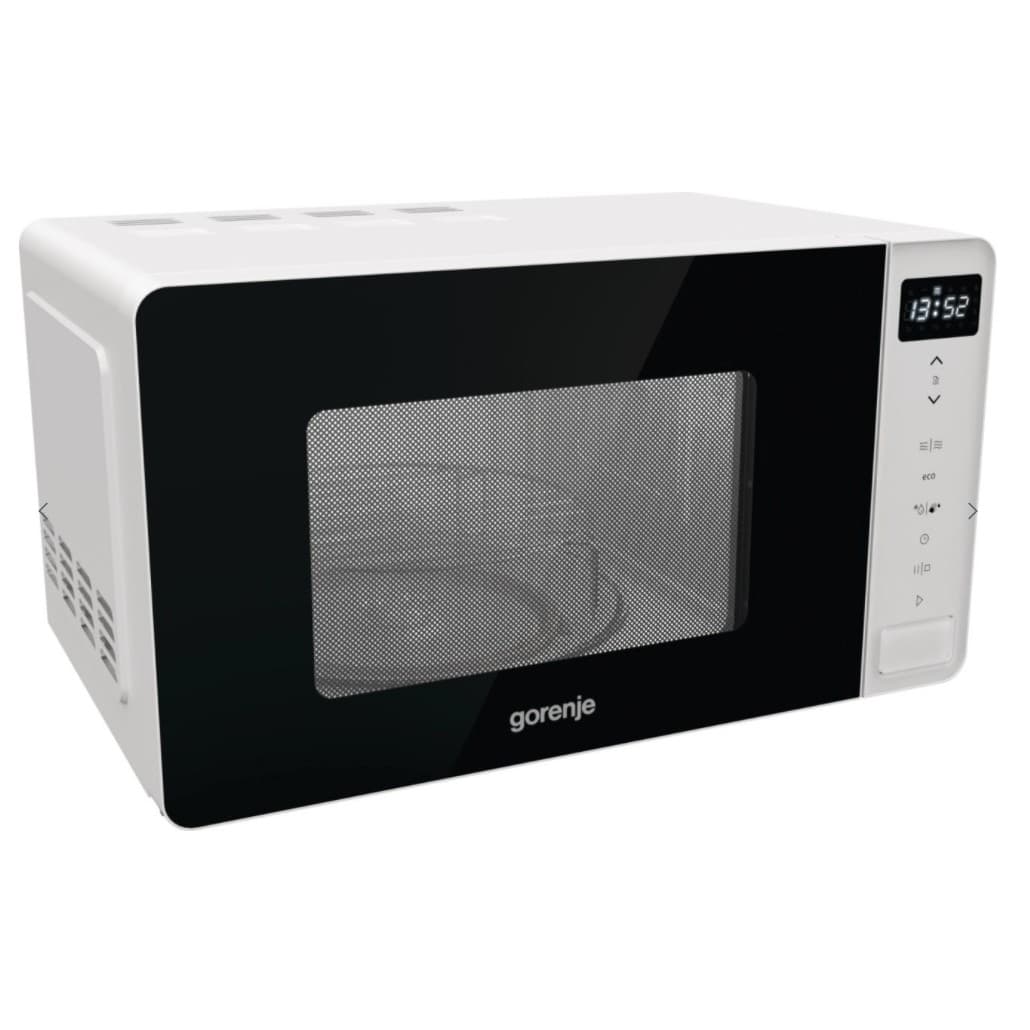 Gorenje MO20S4W Микроволновая печь 20л. 800 Вт, сенсорное управление, гриль (белый)