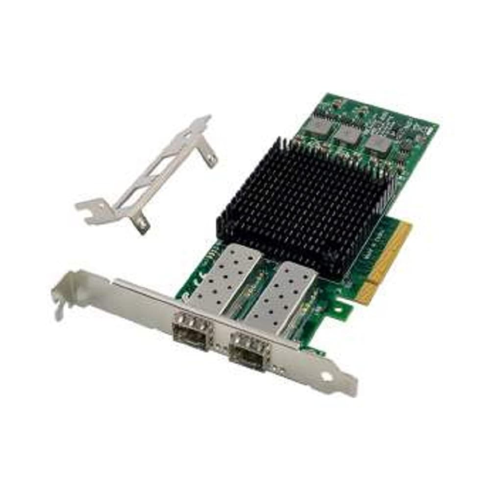 ORIENT XWT-BM810PE8 SFP, Сетевая карта PCI-Ex8 v2.0 2xSFP+ 10GbE Server NIC, Broadcom BCM57810 chipset, 10/1 Гбит/с, 2 планки крепления