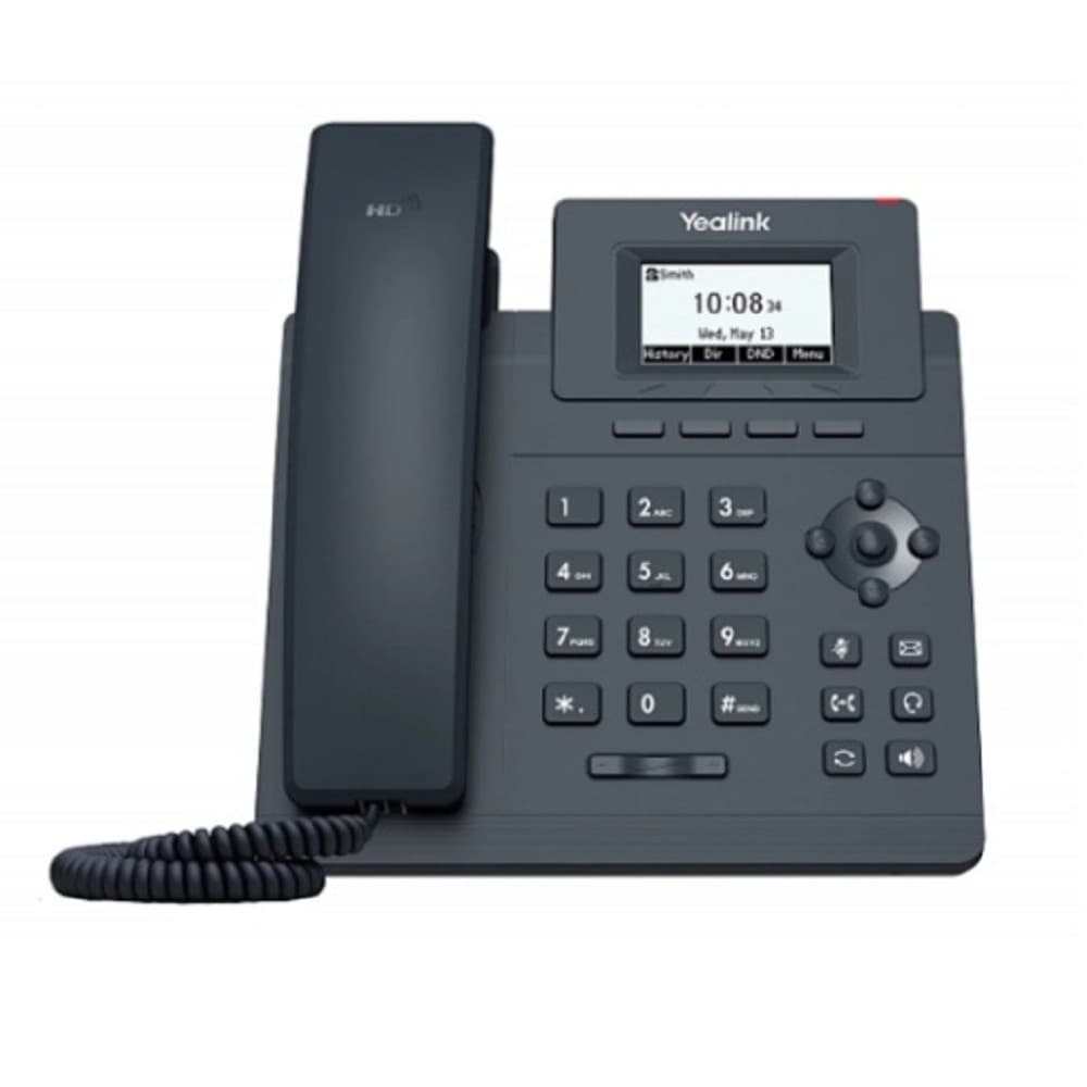 YEALINK SIP-T30P, 1 аккаунт, PoE, без БП, шт