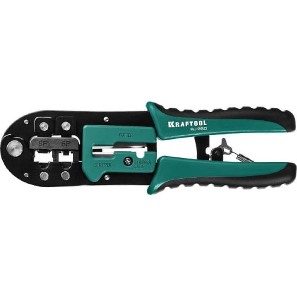 Кримпер универсальный KRAFTOOL RJ-Pro, RJ45, RJ11/RJ12