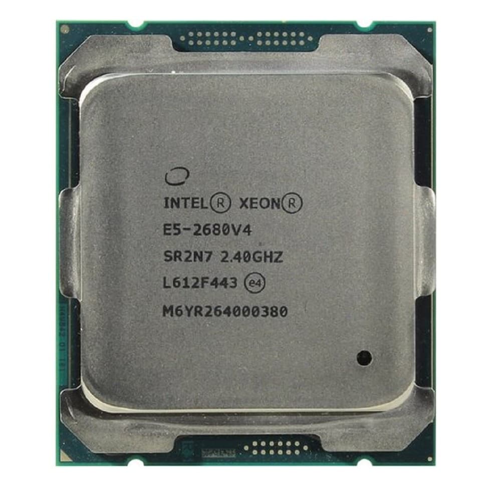 CPU Intel Xeon E5-2680V4 CM8066002031501 ref 2.4GHz - 3.3GHz Broadwell 14-Core (LGA2011-3, 35MB, TDP 120W, 9.6 GT/s QPI, 14nm)