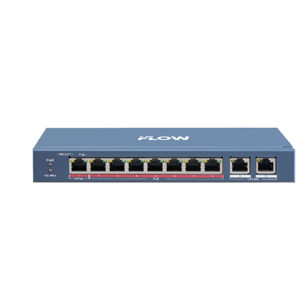 Коммутатор 8PORT 10/100M POE F-SW-EU410HPOE-V IFLOW