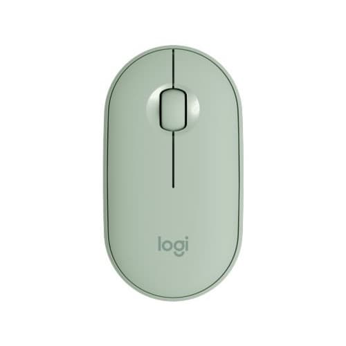 910-005720 Мышь беспроводная Logitech Pebble M350 Eucalyotus