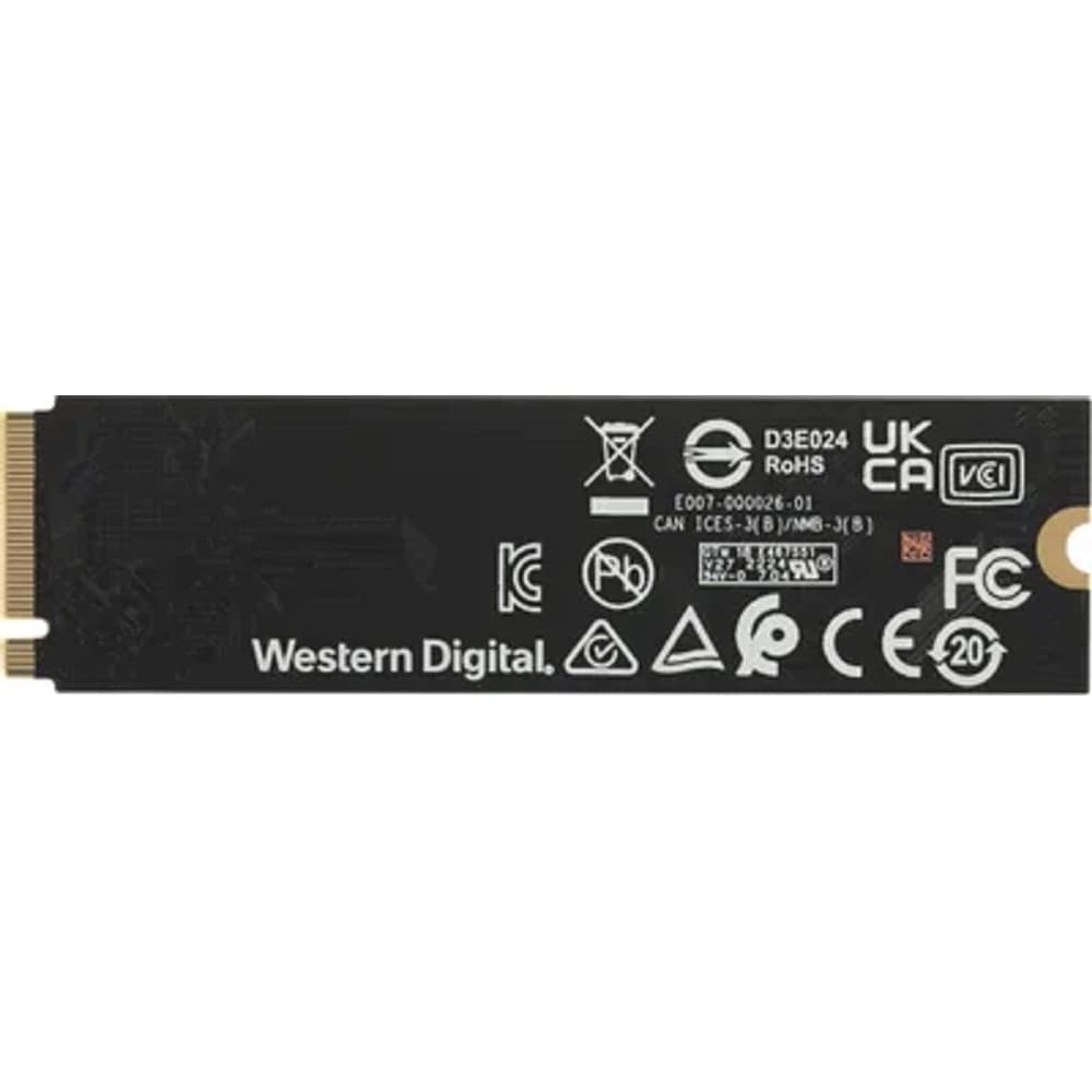 WD SSD Black SN770 WDS100T3X0E 1ТБ, M.2 2280, PCI-E 4.0 x4, NVMe, PCIe