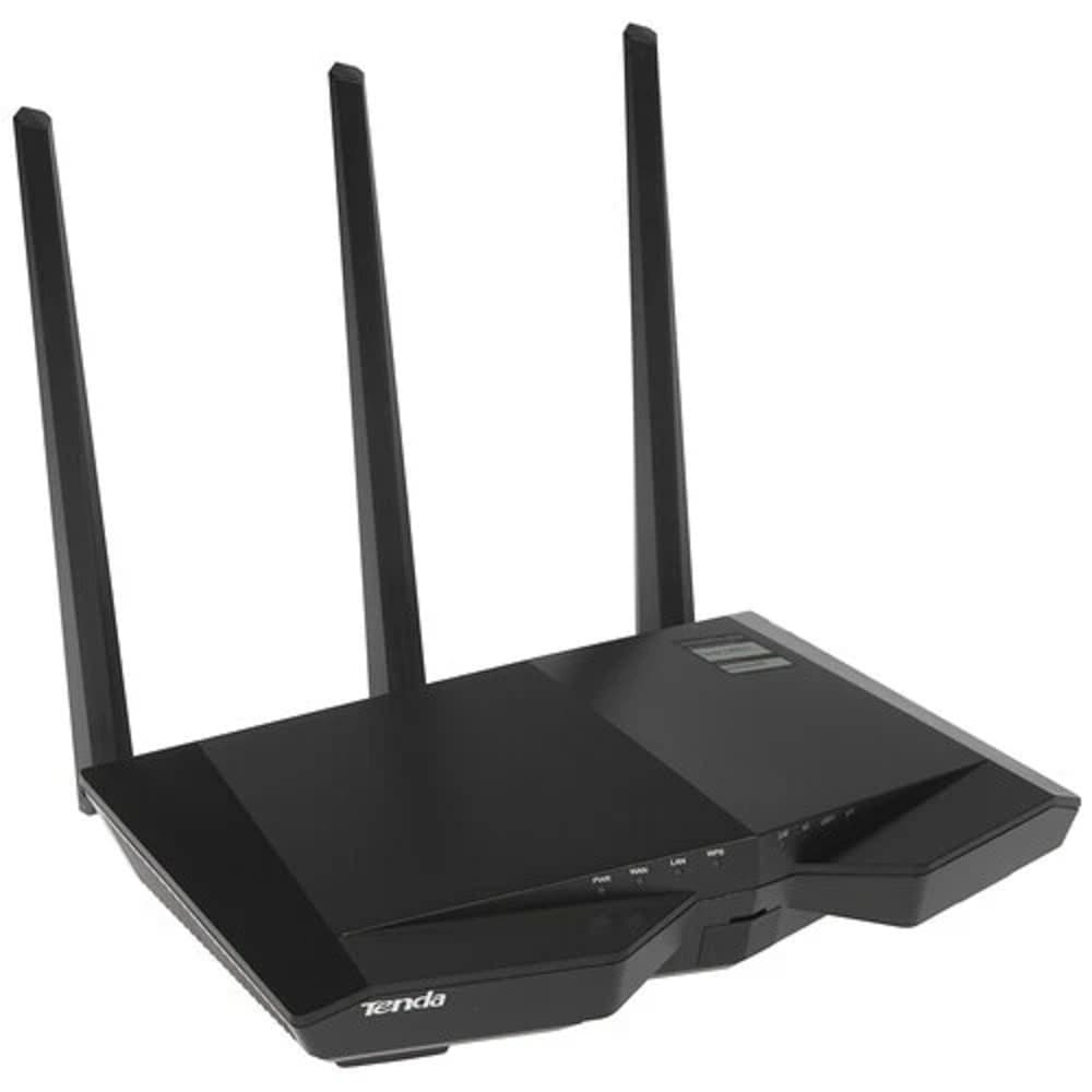 TENDA AC18 1900Mbsp 11ac router,128MB NAND Flash, 256MB DDR3, 4 LAN GE Ports, 1 WAN GE Port, 802.11ac standard, Dual-Band AC Router, Up to 1300Mbps WiFi speed on 5 GHz and 600Mbps on 2.4GHz