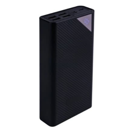 Мобильный аккумулятор Digma DGP-30000-4U 30000mAh QC 4.0 PD 22.5W 3A 4xUSB-A/USB-C черный (DGP-30000-4U-B)