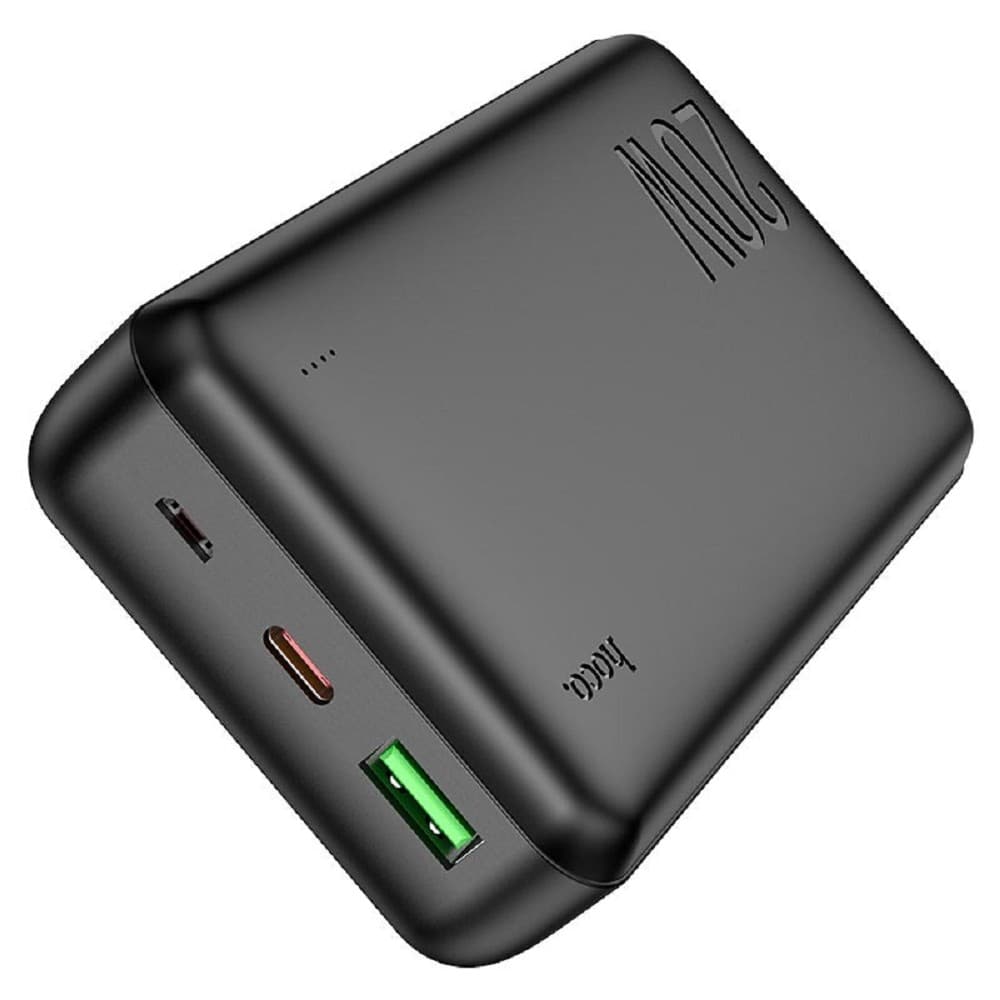 Hoco J87A Портативный аккумулятор, 20000mAh, 3A, черный