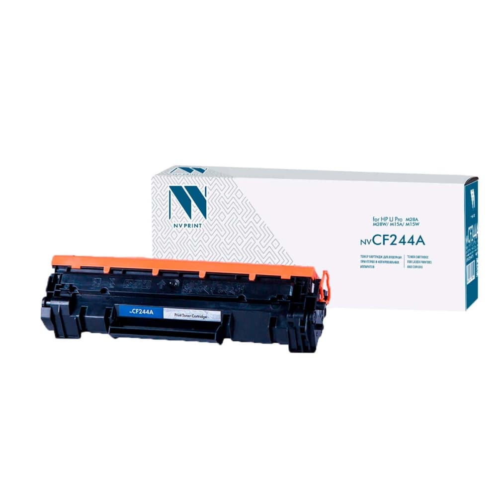 NV Print CF244A Картридж для HP LJ Pro M15a/M15w/M28a/M28nw (1000 стр.) с чипом