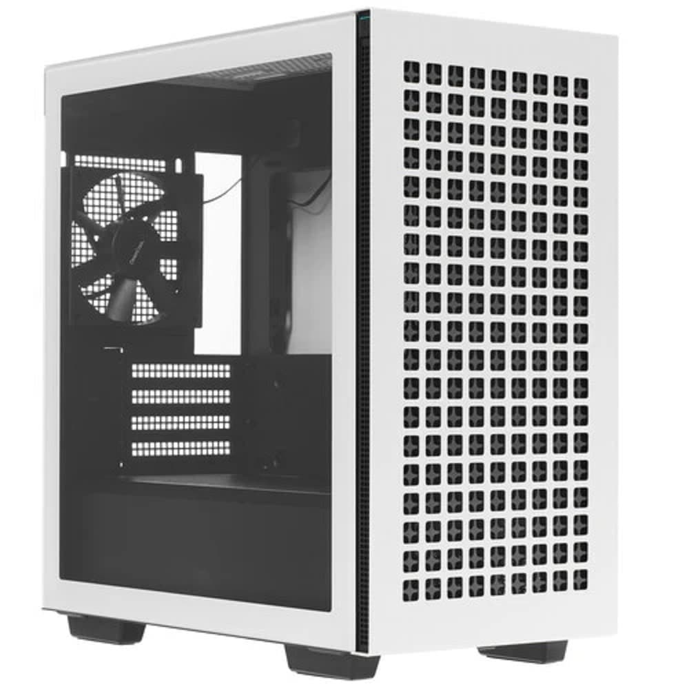 DeepCool CH370 WH белый без БП mATX TG window 1x120mm fan (R-CH370-WHNAM1-G-1)
