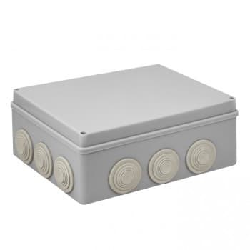 EKF plc-kmr-050-043 Коробка распаячная КМР-050-043 пылевлагозащитная, 12 мембранных вводов, уплотнительный шнур (244х190х95) EKF PROxima